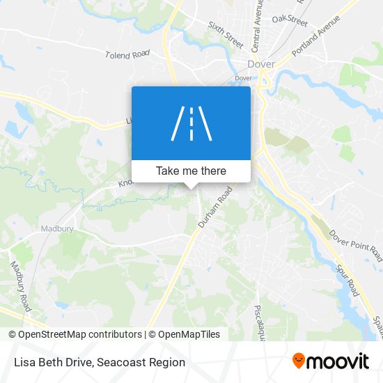 Lisa Beth Drive map