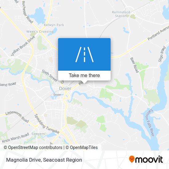 Magnolia Drive map