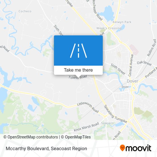 Mccarthy Boulevard map