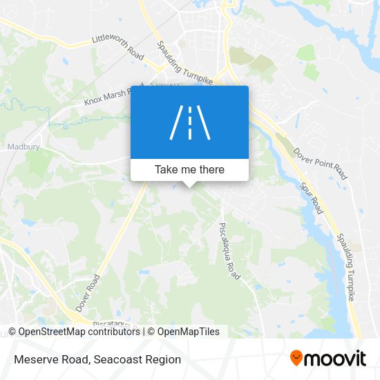 Mapa de Meserve Road
