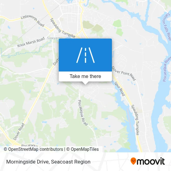 Morningside Drive map