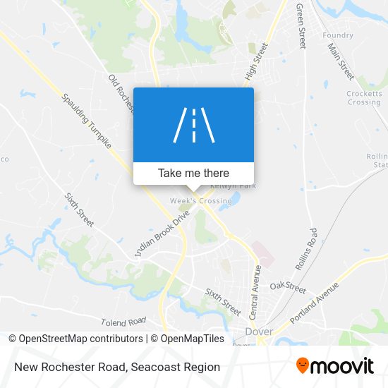New Rochester Road map