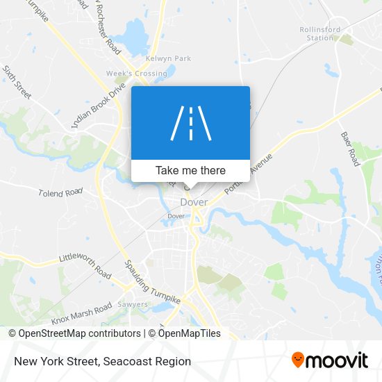 Mapa de New York Street