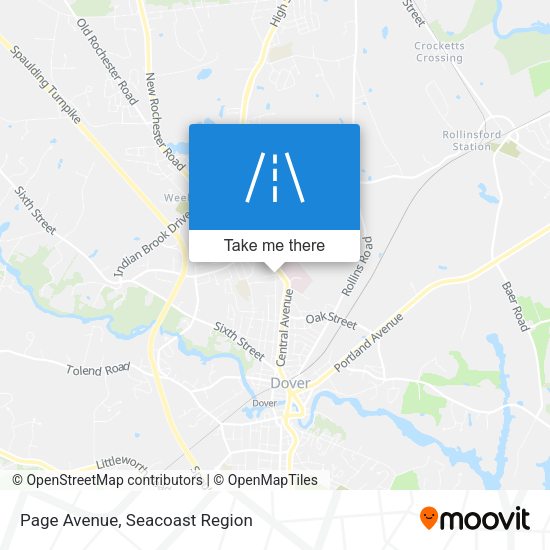 Page Avenue map