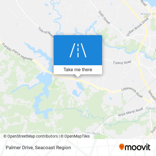 Palmer Drive map