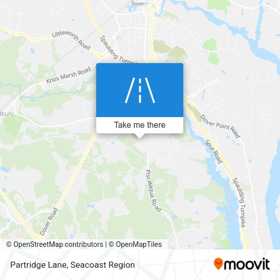 Partridge Lane map