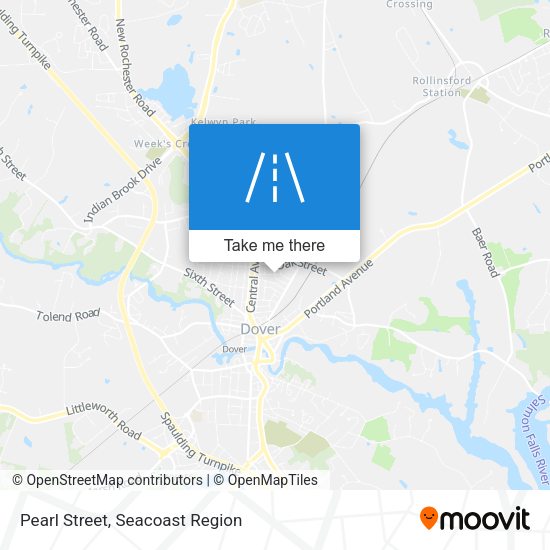 Pearl Street map
