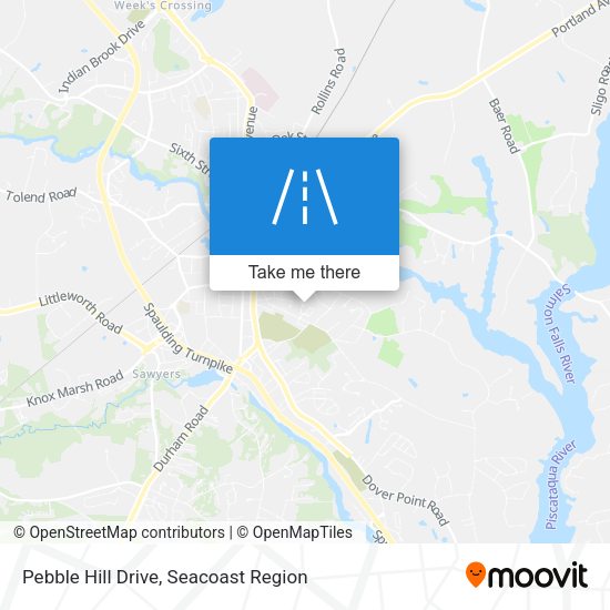 Mapa de Pebble Hill Drive