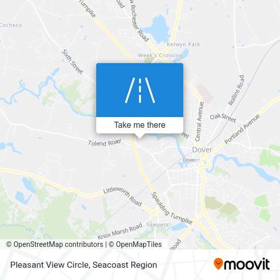 Pleasant View Circle map