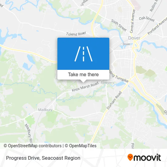 Progress Drive map