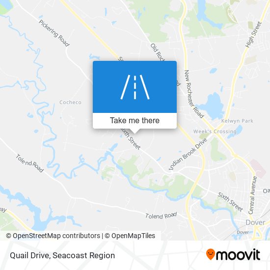 Quail Drive map