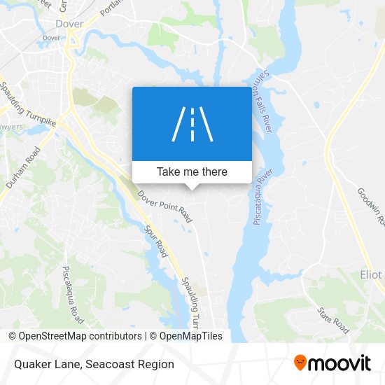 Quaker Lane map