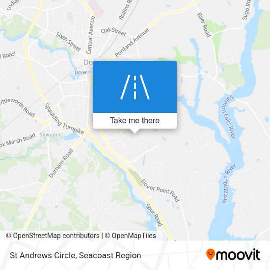 Mapa de St Andrews Circle