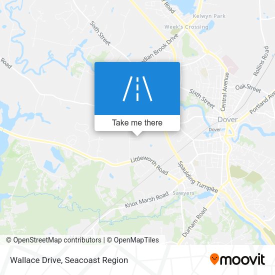 Mapa de Wallace Drive