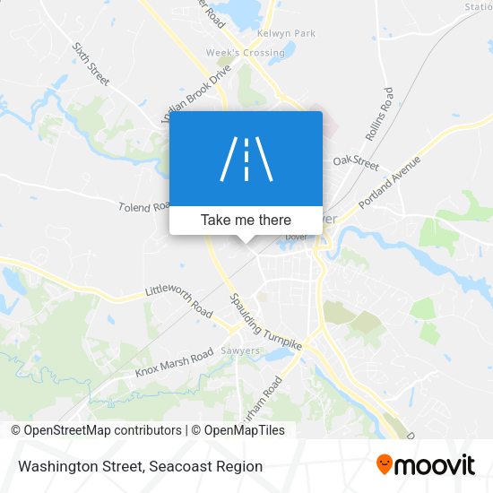 Washington Street map