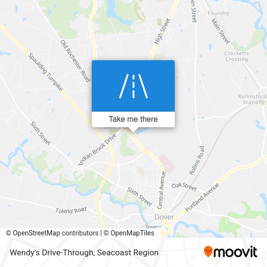 Wendy's Drive-Through map