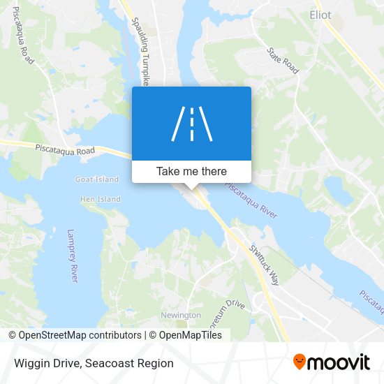 Mapa de Wiggin Drive