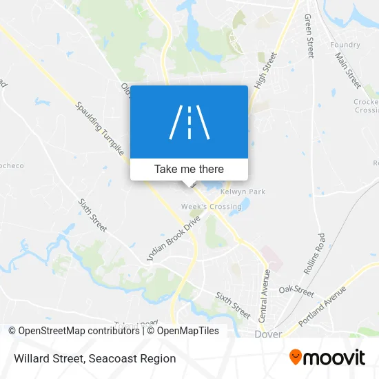 Mapa de Willard Street
