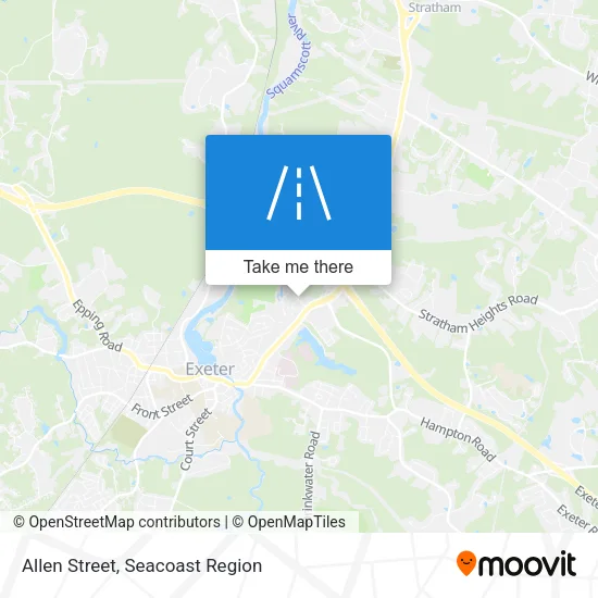 Allen Street map