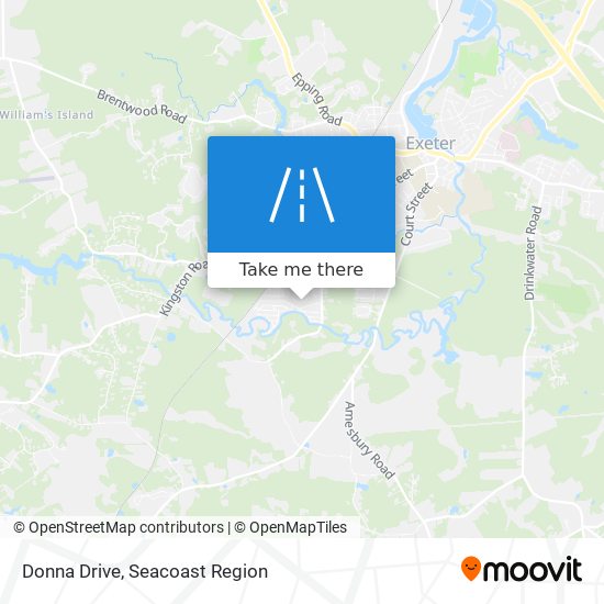 Mapa de Donna Drive