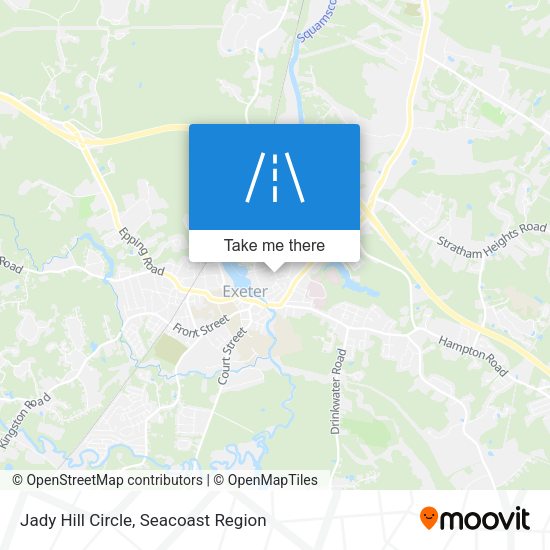 Jady Hill Circle map