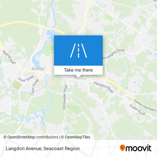 Langdon Avenue map