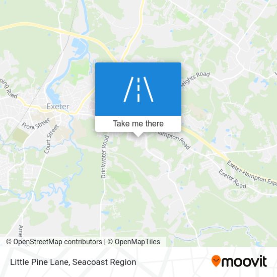 Mapa de Little Pine Lane