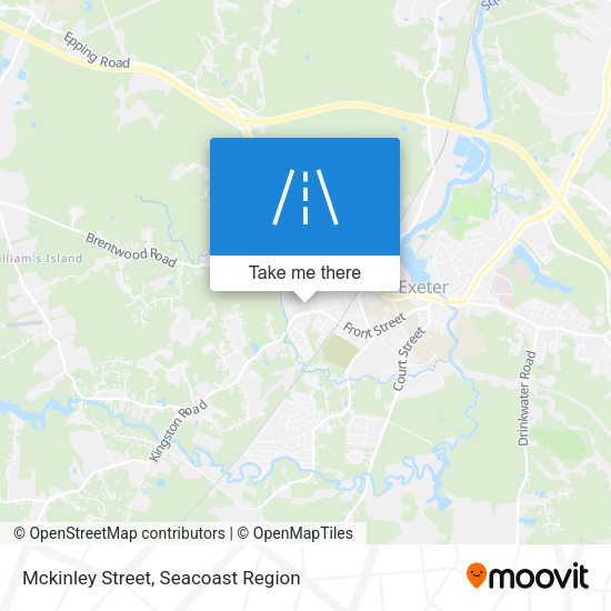 Mapa de Mckinley Street