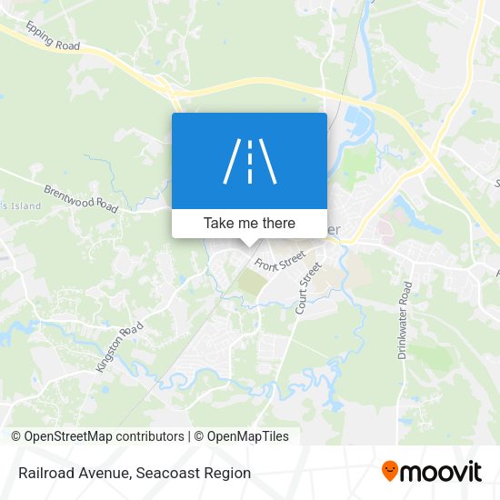 Railroad Avenue map