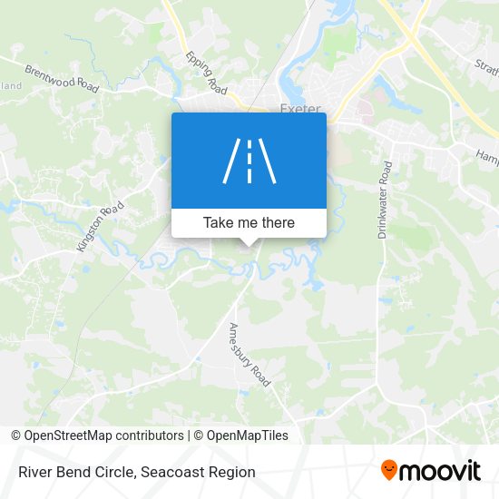 River Bend Circle map