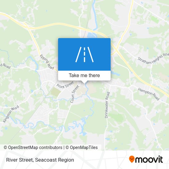 Mapa de River Street