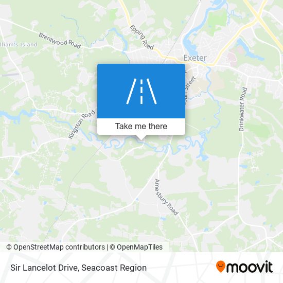 Sir Lancelot Drive map