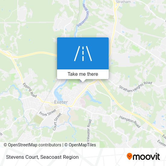 Stevens Court map