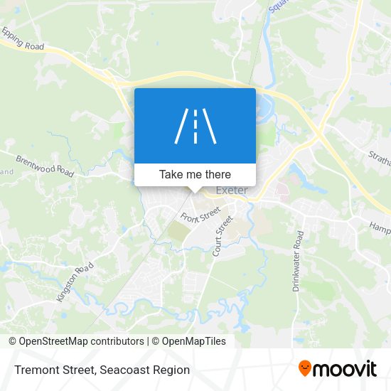 Mapa de Tremont Street