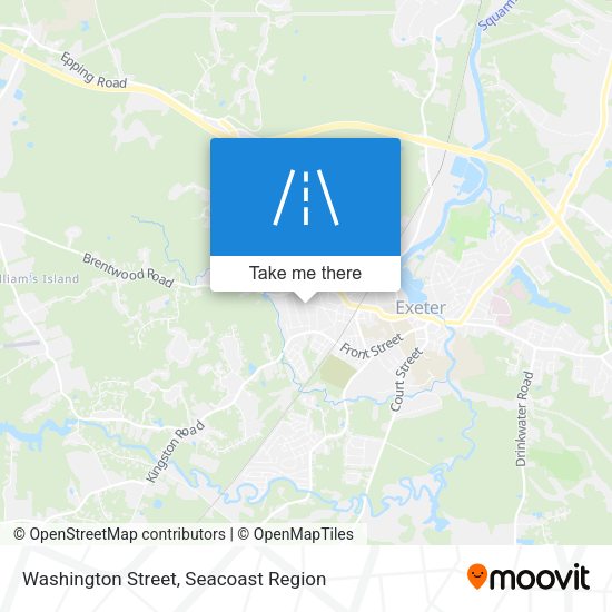 Washington Street map