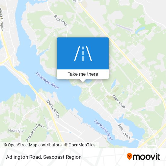 Adlington Road map