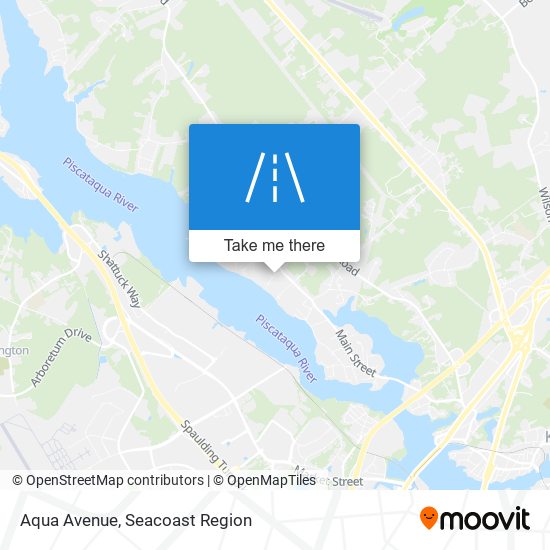 Mapa de Aqua Avenue