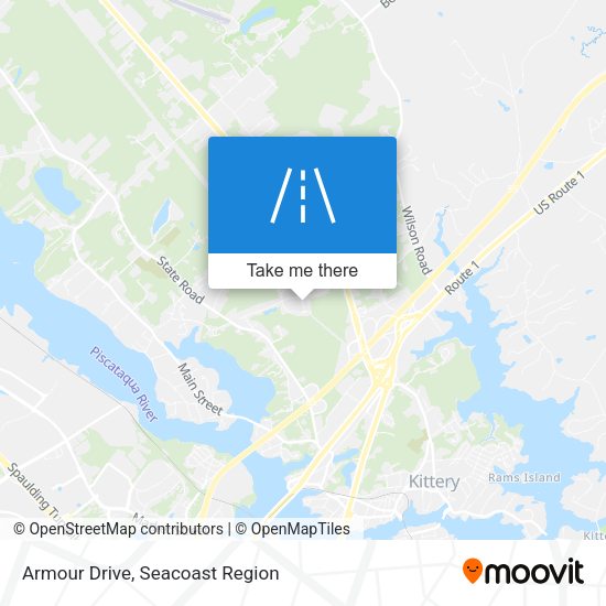 Mapa de Armour Drive