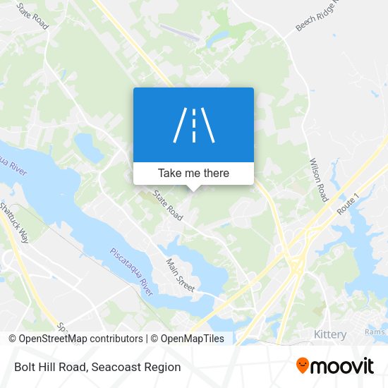 Bolt Hill Road map