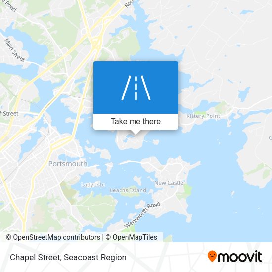 Mapa de Chapel Street