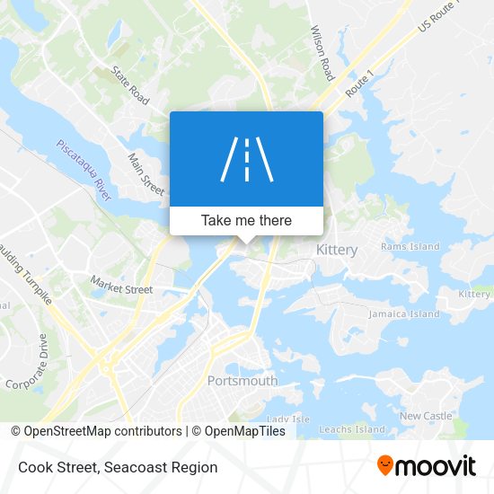 Mapa de Cook Street