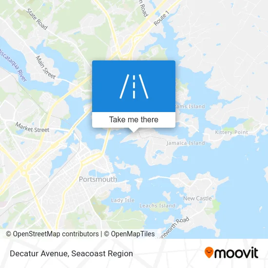 Decatur Avenue map