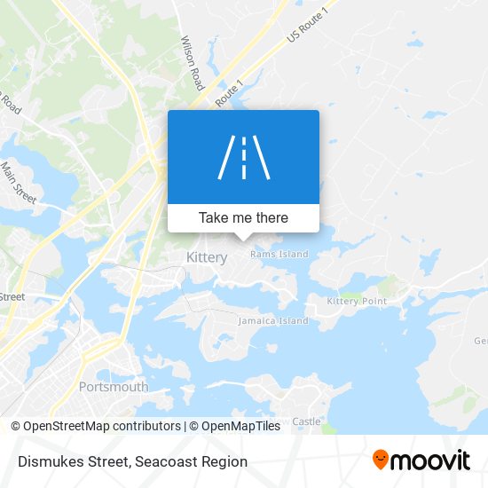 Dismukes Street map