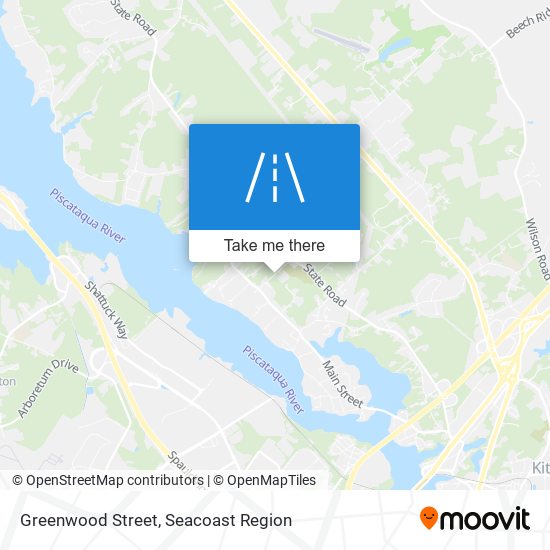 Greenwood Street map