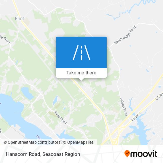 Hanscom Road map