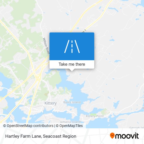 Mapa de Hartley Farm Lane