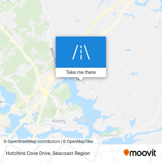 Hutchins Cove Drive map