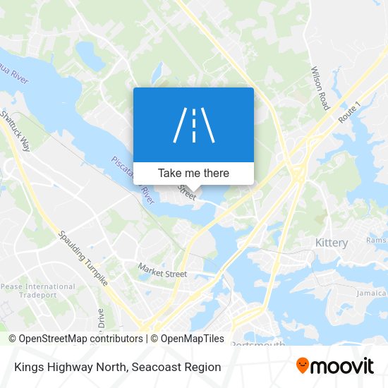 Kings Highway North map