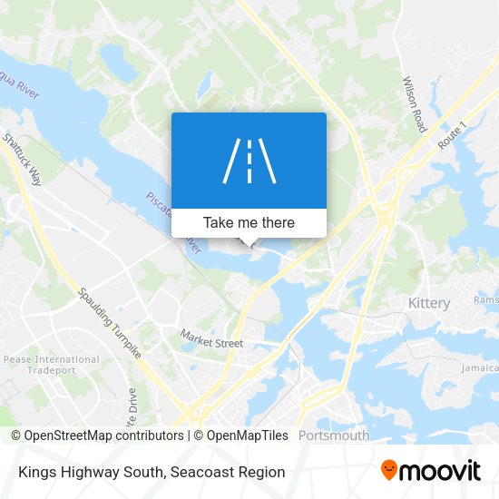 Kings Highway South map