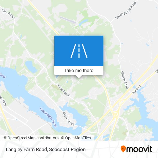 Mapa de Langley Farm Road